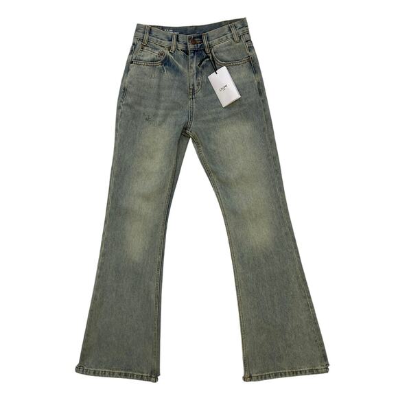 Celine Women's Marco High Rise Light Wash Flare Jean W FL 012 Size 26 NWT - Picture 1 of 7